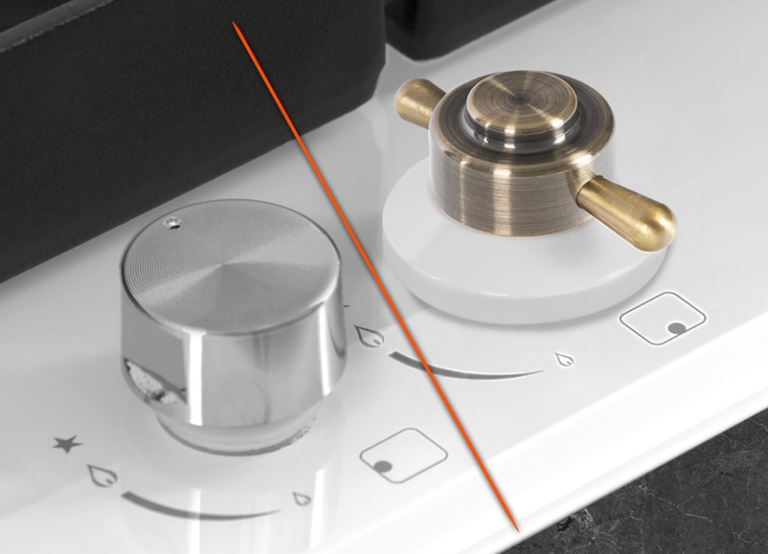 Газовая варочная панель Hiberg VM 4535 W 45 см, 3 конфорки электроподжиг газконтроль, белый фото 15