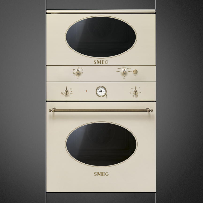 Встраиваемая микроволновая печь SMEG SMEG Coloniale MP822NPO фото 3