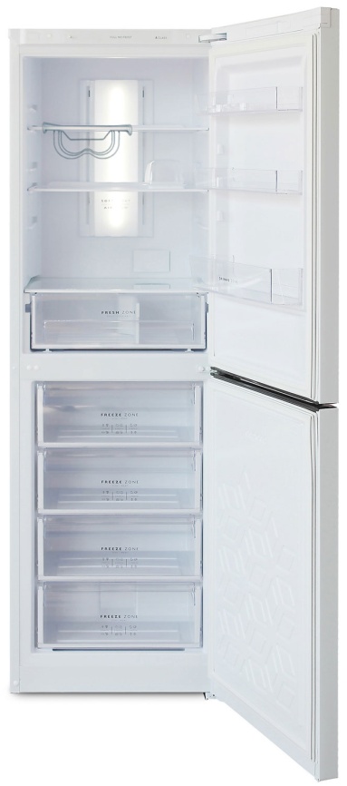 Двухкамерный холодильник Бирюса 940NF No frost, белый фото 3