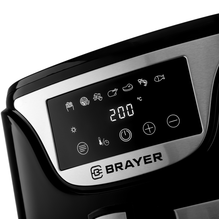 Аэрогриль BR2037 черный BRAYER фото 10