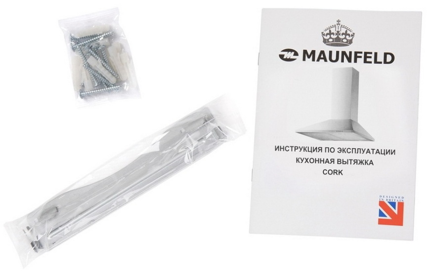 Вытяжка Maunfeld CORK 60 белый фото 13