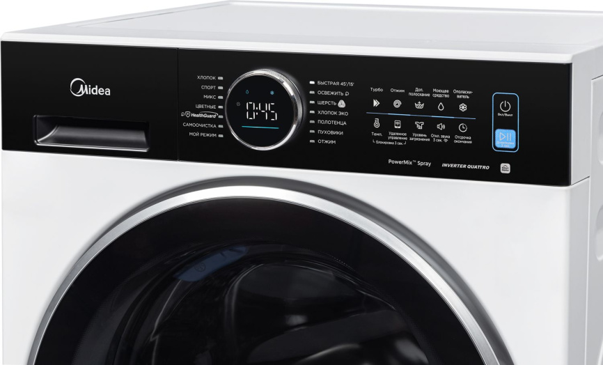 Стиральная машина MIDEA MF210W105WB/W фото 7