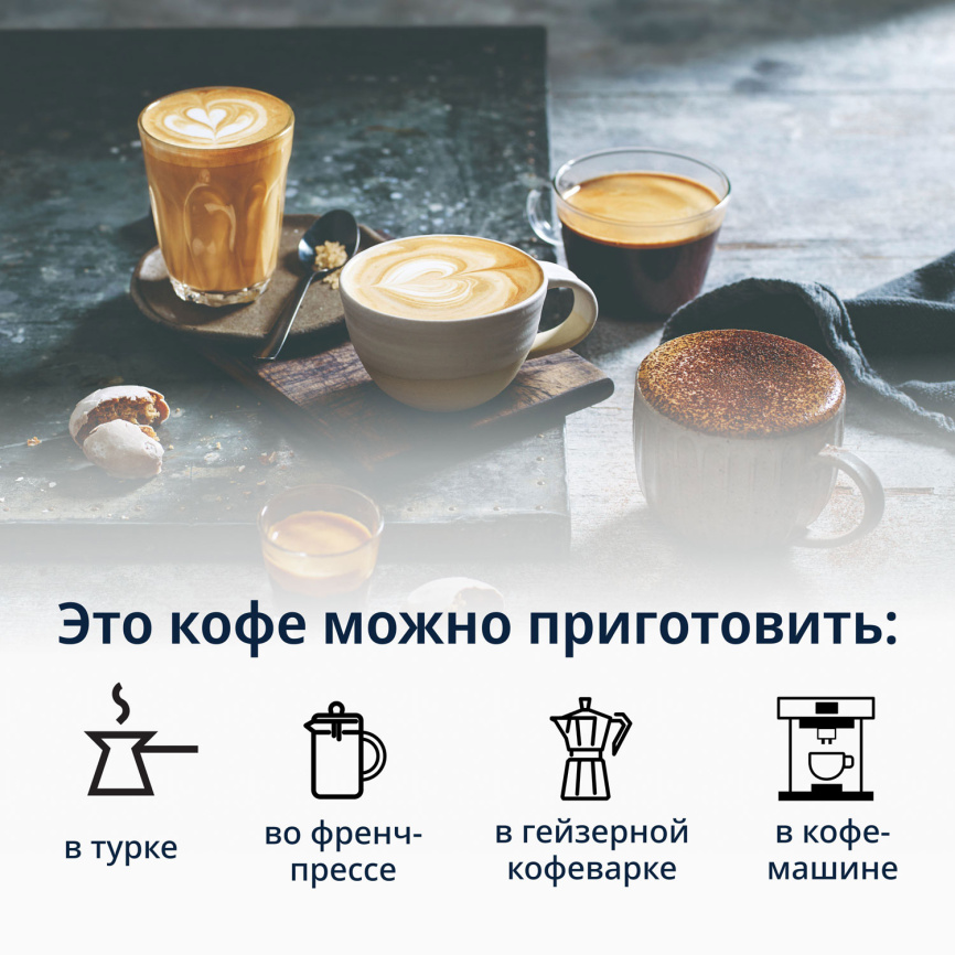 Кофе зерновой De’Longhi Signature coffee Ethiopia Selection Blend 1000 гр фото 3