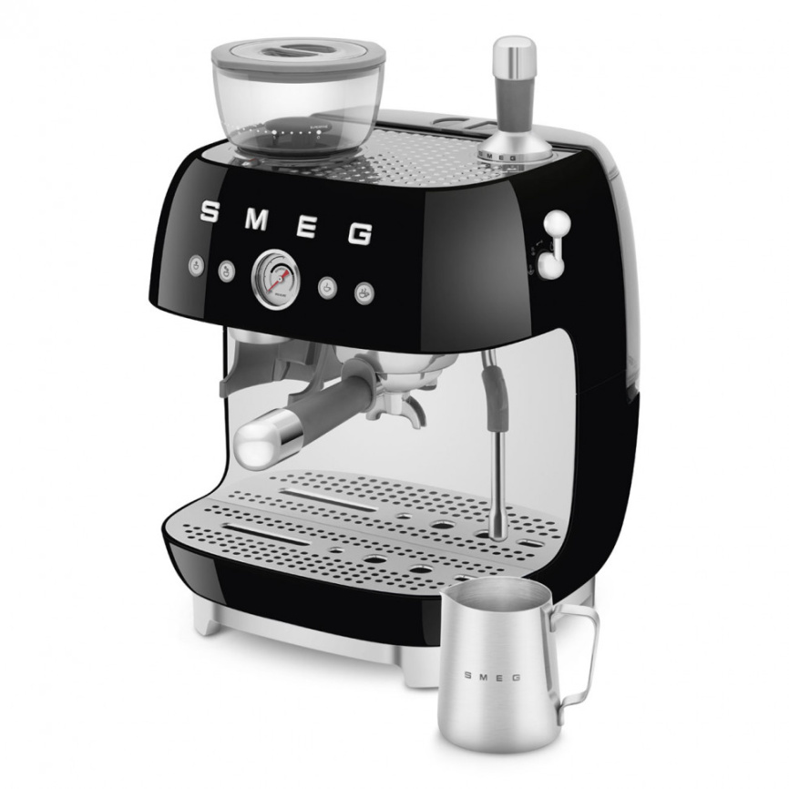 Ручная кофемашина для эспрессо Smeg Кофемашина SMEG EGF03BLEU фото 13