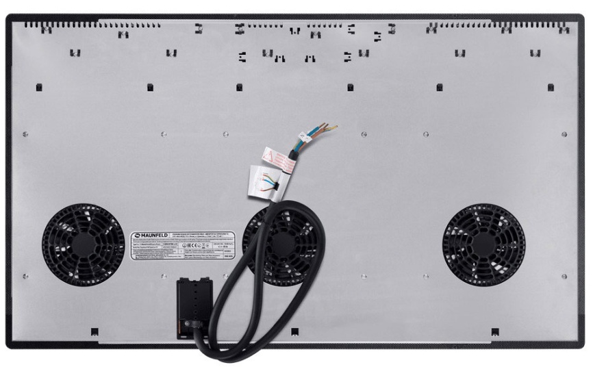 Электрическая варочная панель Maunfeld CVI905SFBK LUX Inverter 90 см, 4 конфорки стеклокерамика, черный фото 5
