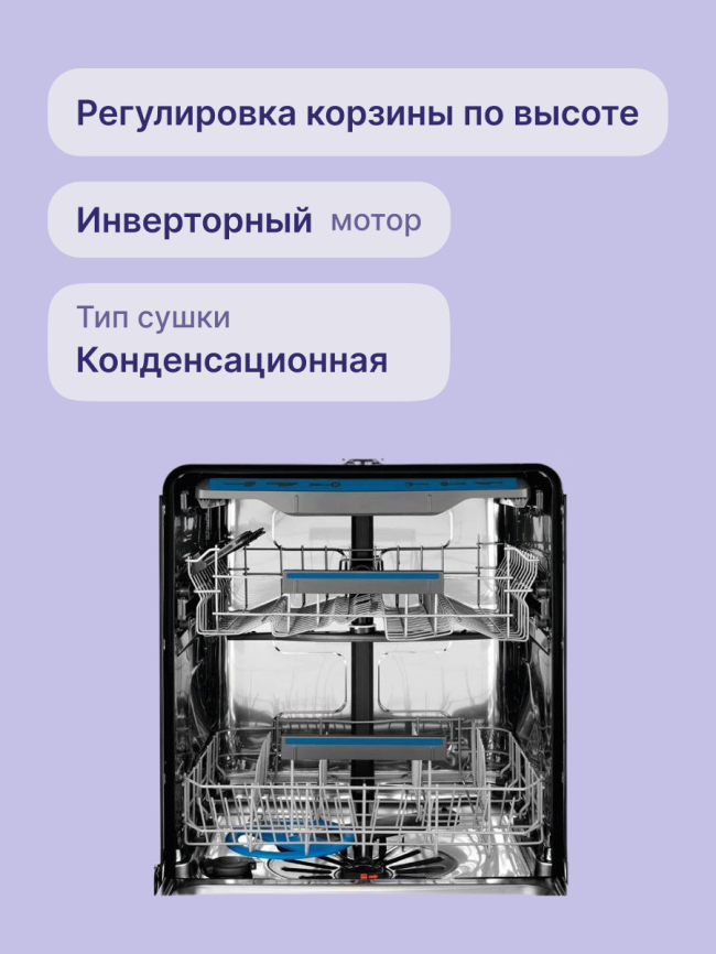 Встраиваемые посудомоечные машины ELECTROLUX Electrolux EES848200L фото 3