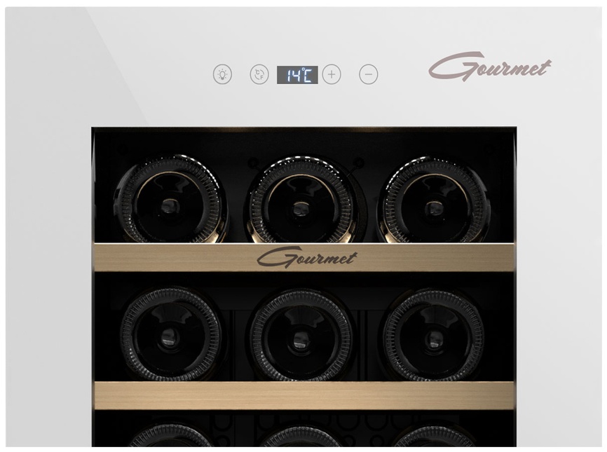 Винный шкаф Libhof GM-18 white фото 8