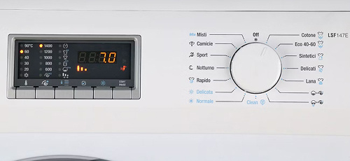 Стиральная машина с сушкой Smeg LSF147E 7 кг, белый фото 5