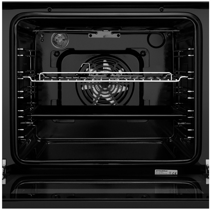 Электрический духовой шкаф Maunfeld EOEC.566TB 59 см, 56 л, гриль и конвекция, черный фото 4