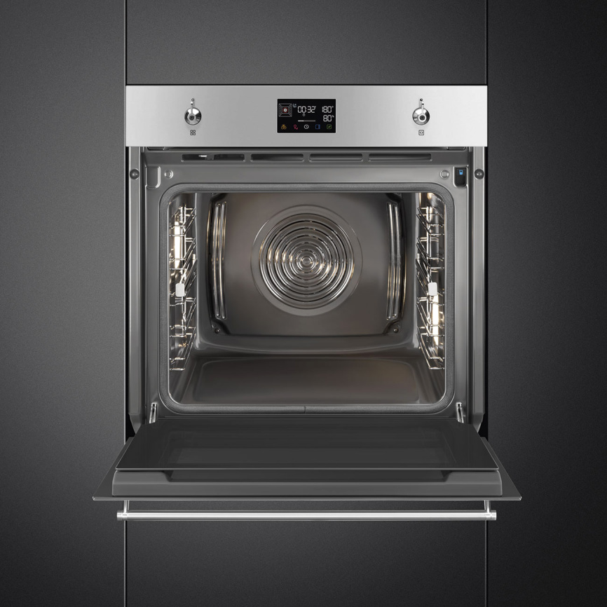 Встраиваемый духовой шкаф SMEG SOP6302S2PX фото 5