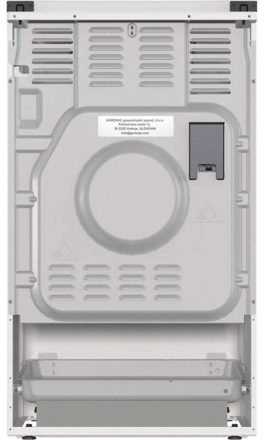 Комбинированная плита Gorenje GK5C42WF-B 4 конфорки, белый фото 4