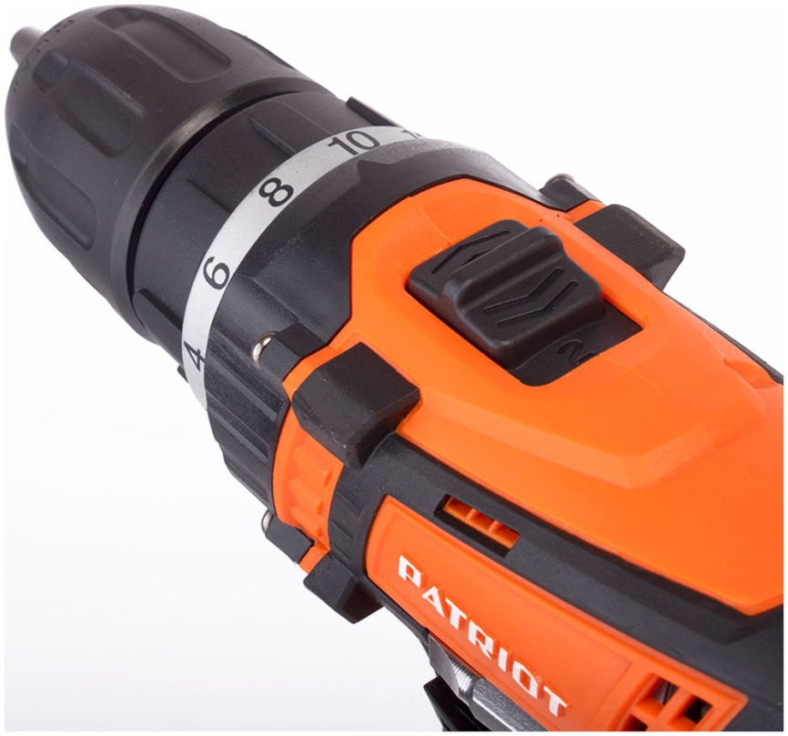 Дрель-шуруповерт Patriot BR 181UES аккум. патрон:быстрозажимной (кейс в комплекте) фото 4