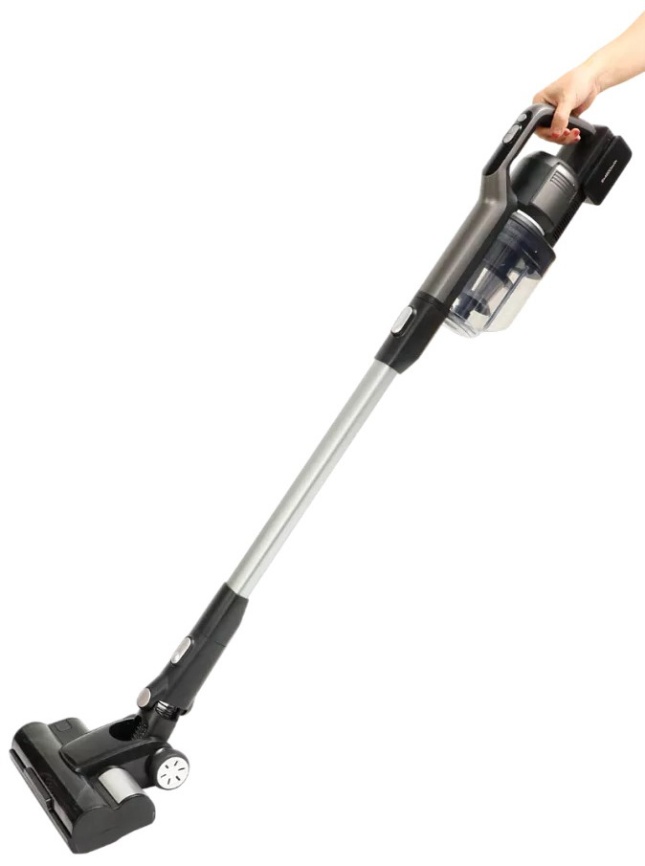 Беспроводной моющий пылесос Polaris PVCW 8090, до 60 минут работы, серый фото 4