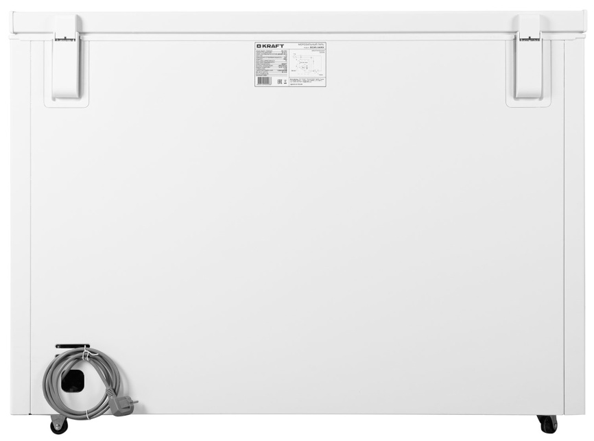 Морозильный ларь Kraft BD (W)-340RX A+ 340 л, белый фото 8