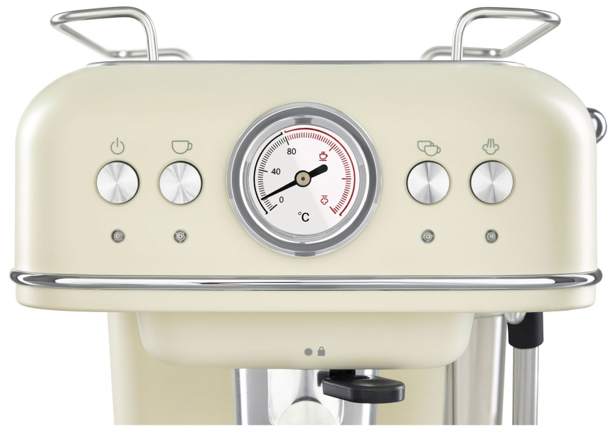 Кофеварка эспрессо Tesler ECM-245 BEIGE фото 17