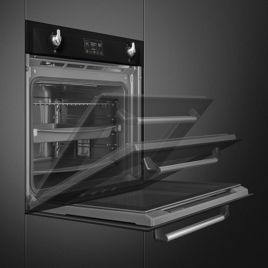 Встраиваемый духовой шкаф SMEG SOP6902S2PN фото 8