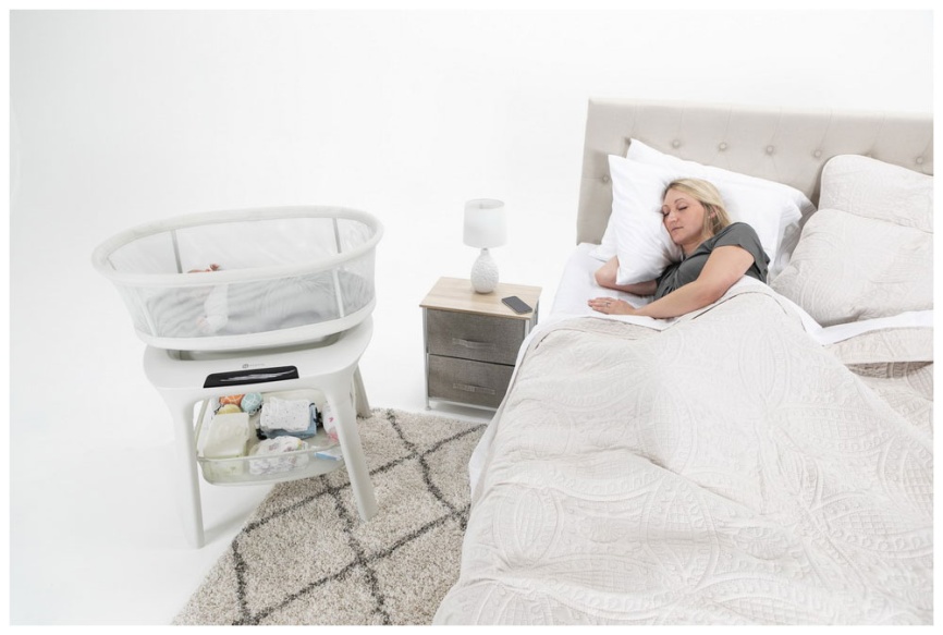 Колыбель 4moms Колыбель 4moms mamaRoo sleep 2000929 до 6 месяцев, 74 см, белый фото 8