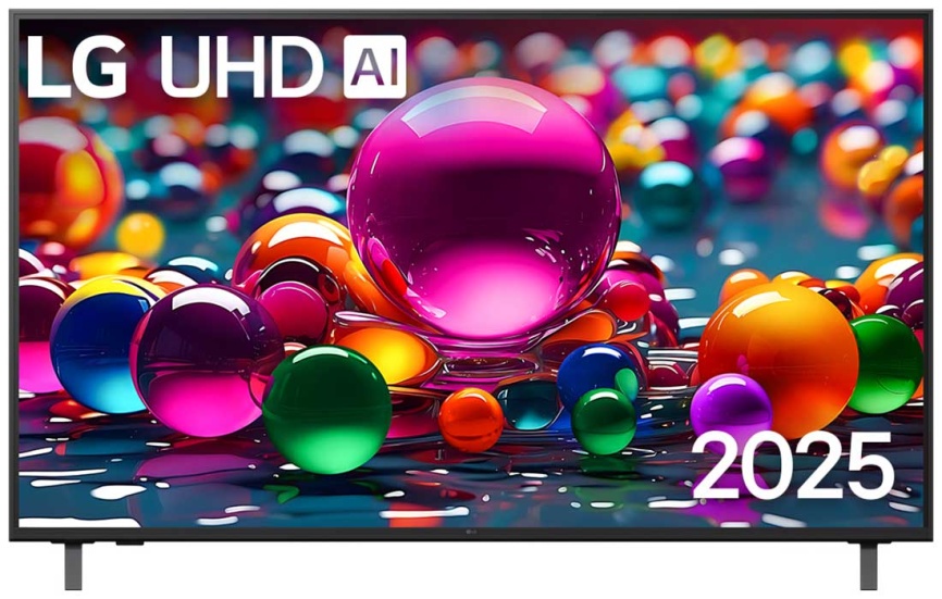 Телевизор LG 55UA75009LA.ARUG, 55 дюйма, 4K Ultra HD, смарт ТВ, WebOS 25, черный фото 1