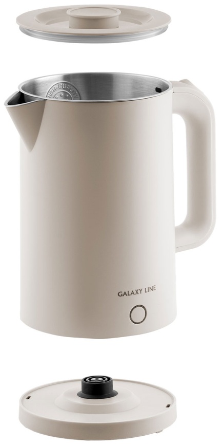 Чайник электрический Galaxy Line GL 0362, бежевый фото 4