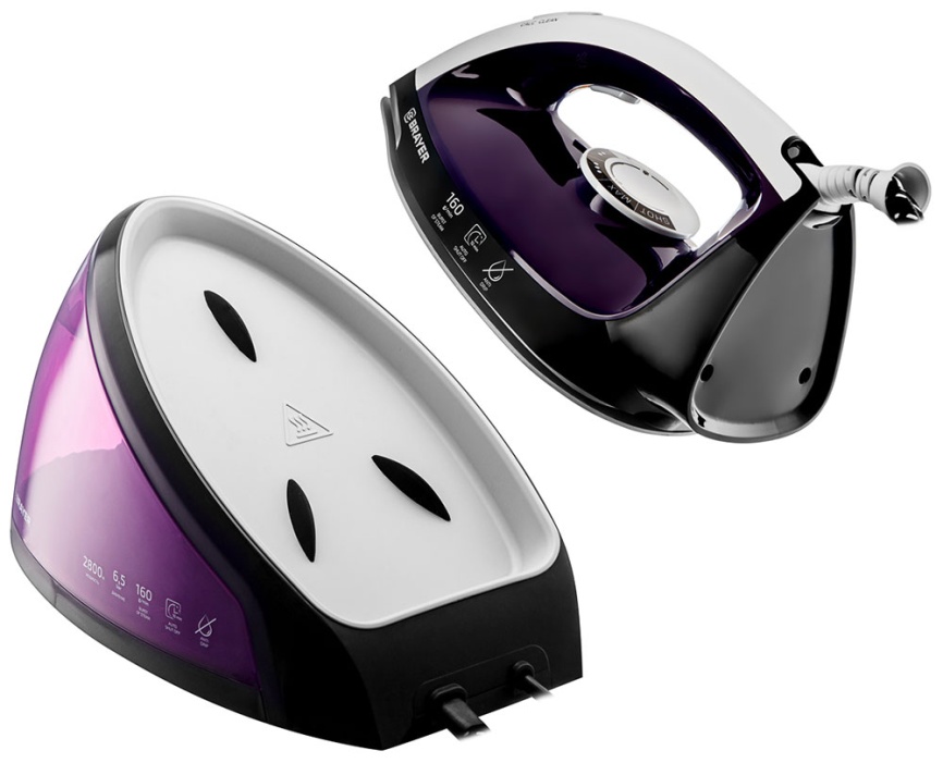 Паровая станция Brayer BR4152 фиолетовый фото 7