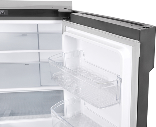 Двухкамерный холодильник Gencool GDM-717WH нержавейка фото 7