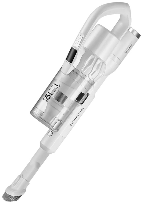 Пылесос вертикальный Polaris PVCS 4070 WIFI IQ Home, 3000 мАч, белый фото 4