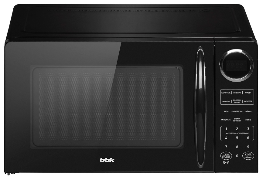 Микроволновая печь - СВЧ BBK 23MWS-907S/B, черный фото 5