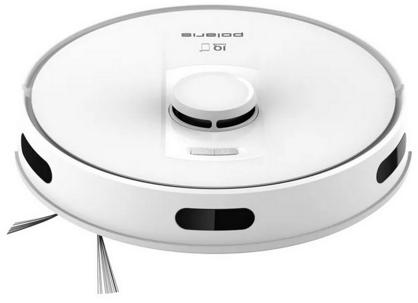 Робот-пылесос Polaris PVCR 5003 WIFI IQ Home, сухая и влажная уборка белый фото 4
