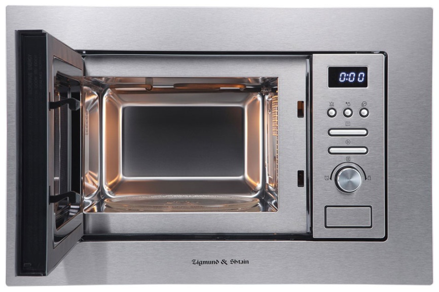 Встраиваемая микроволновая печь СВЧ Zigmund & Shtain BMO 16.202 S фото 2
