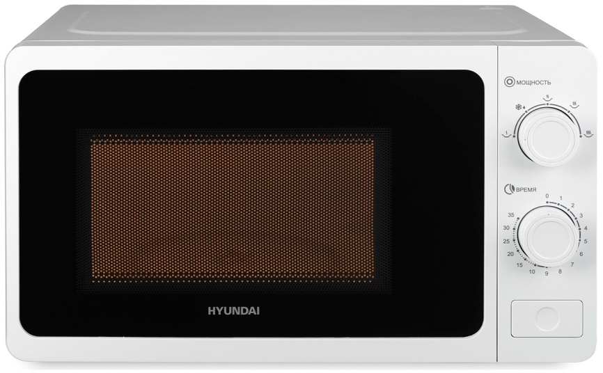 Микроволновая печь - СВЧ Hyundai HYM-M2009 20 л. 700 Вт, белый фото 9