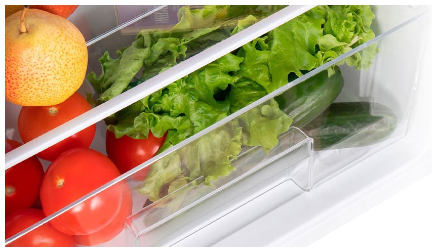 Однокамерный холодильник Maunfeld MFF83WD, коричневый фото 11