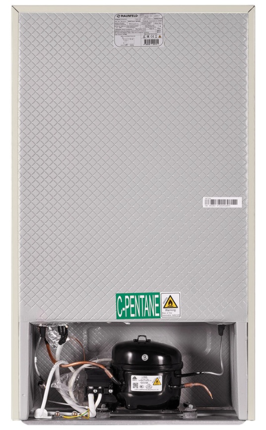 Однокамерный холодильник Maunfeld Однокамерный холодильник Maunfeld MFF83RBG DeFrost, 92 л, бежевый фото 6