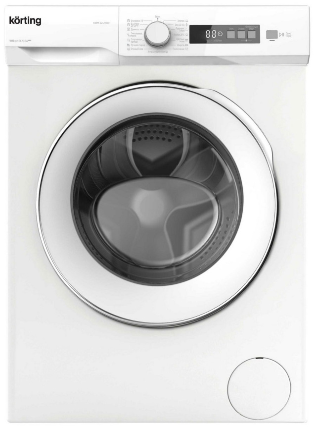 Стиральная машина Korting KWM 42L1060 6 кг, белый фото 1