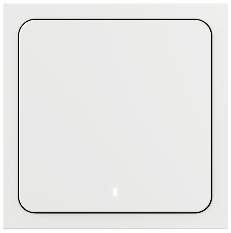 Умный беспроводной выключатель Яндекс YNDX-00534, 1 клавиша, Zigbee, работает c Алисой фото 1
