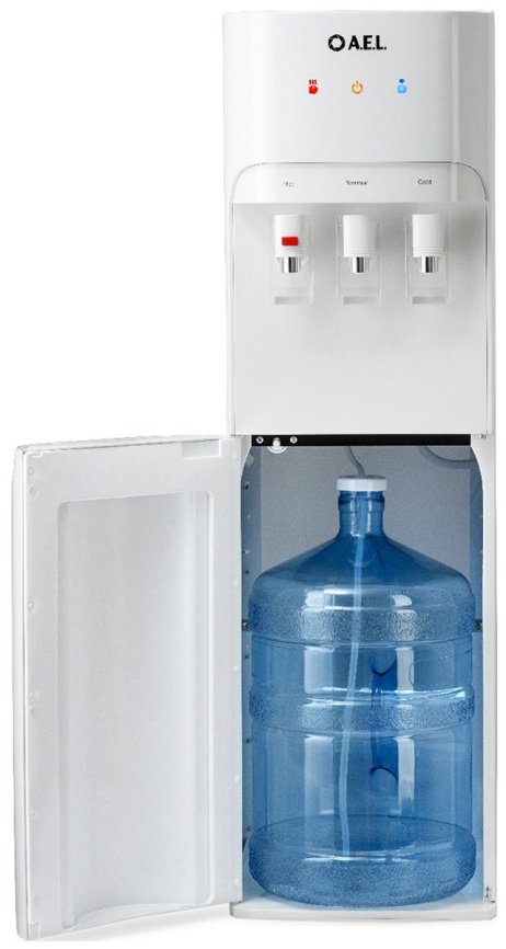 Кулер для воды AEL LD-AEL-808a, full white (00466) фото 2