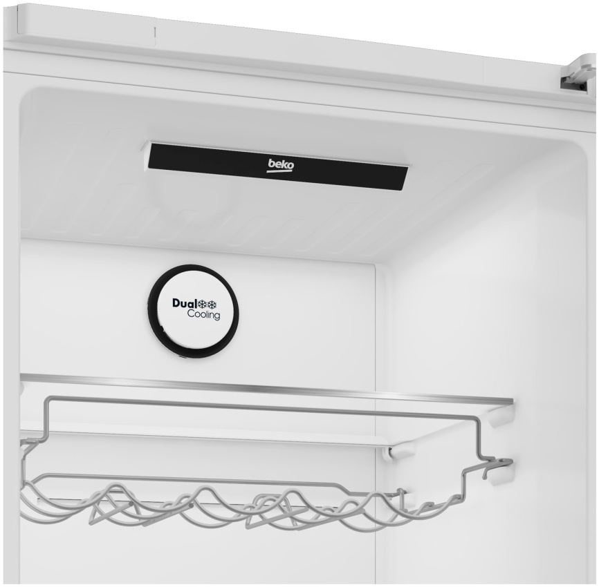 Двухкамерный холодильник Beko Двухкамерный холодильник Beko B3DRCNK402HW No frost, 403 л, белый фото 5