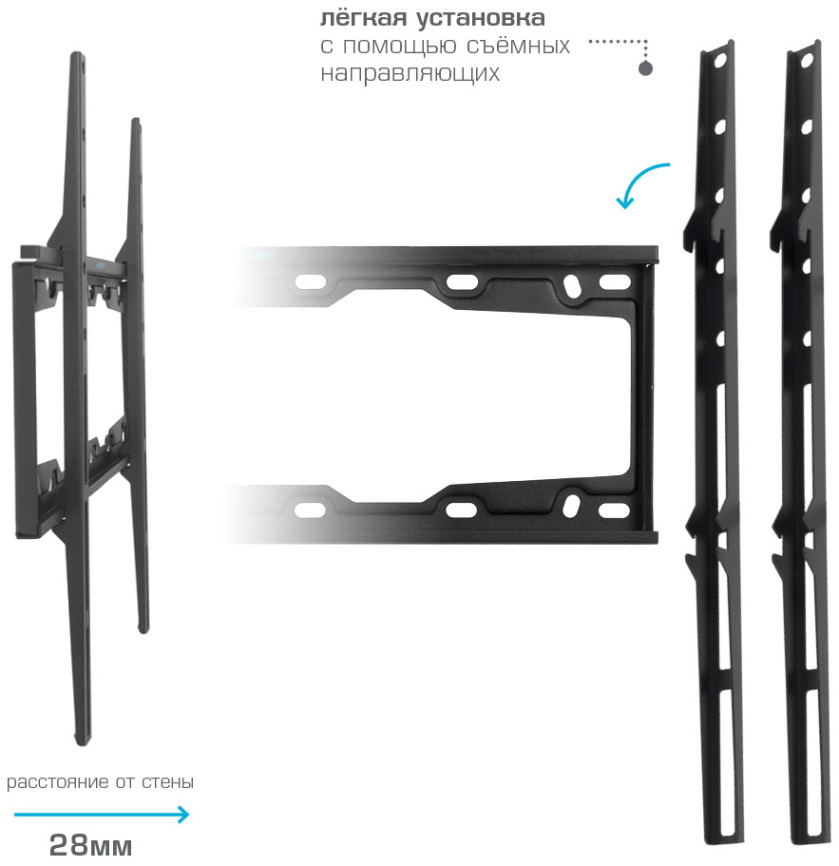 Кронштейн для телевизора Kromax LEDLCD ELEMENT3 фото 6