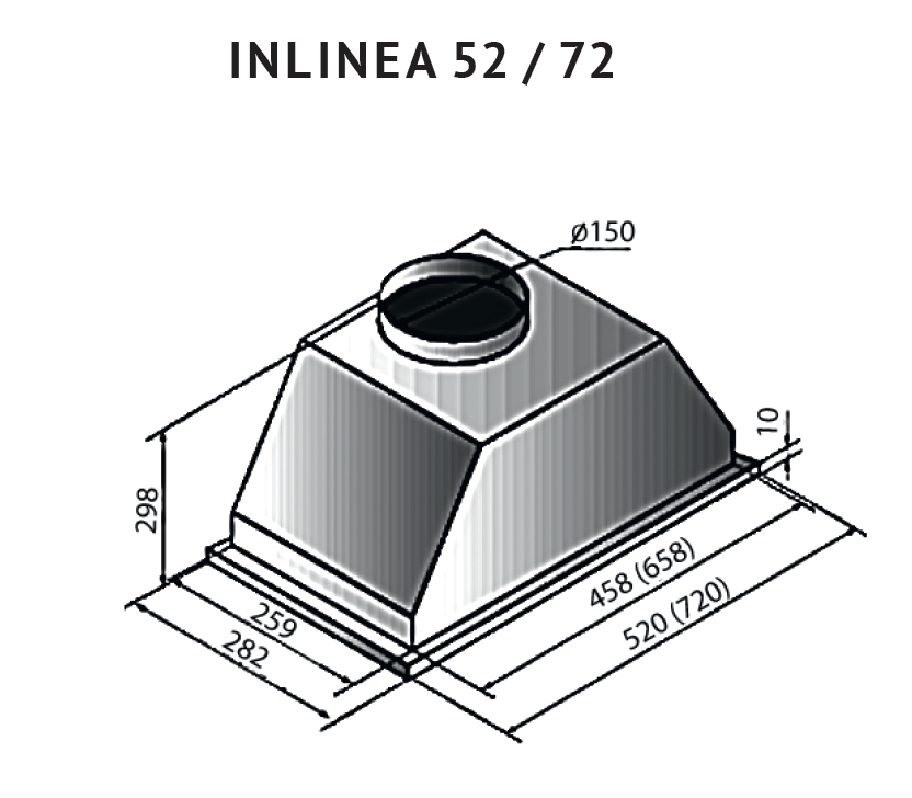 Встраиваемая вытяжка KUPPERSBERG Kuppersberg  INLINEA 52 BX фото 4