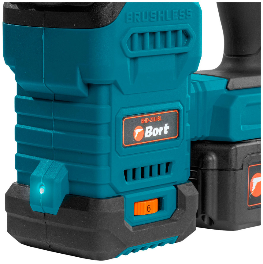 Перфоратор аккумуляторный Bort BHD-21Li-BL фото 3