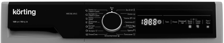 Стиральная машина KORTING KWD 58L1496 S фото 2