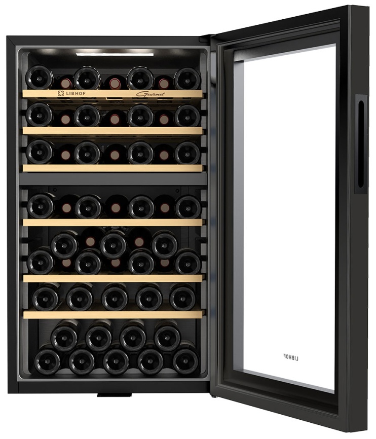 Винный шкаф Libhof GMD-54 black фото 3