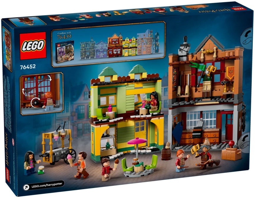 Конструктор Lego Harry Potter Магазин «Все для квиддича» и Кафе-мороженое 76452 фото 3