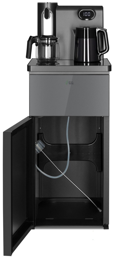 Тиабар  Ecotronic TB41-LE graphite, напольный, с чайным столиком, с охлаждением (ETK12717) фото 9