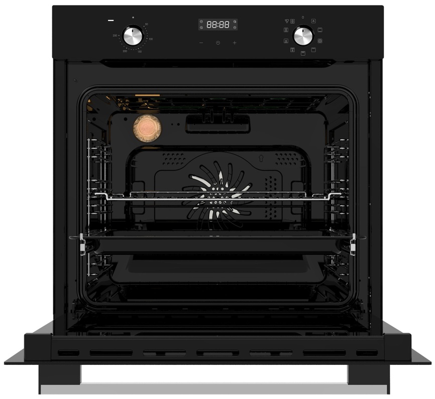 Электрический духовой шкаф Candy COXP08LTSB 59 см, 78 л, гриль и конвекция, черный фото 3