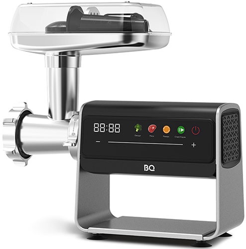 Мясорубка BQ MG2008 Металлический Серый фото 3