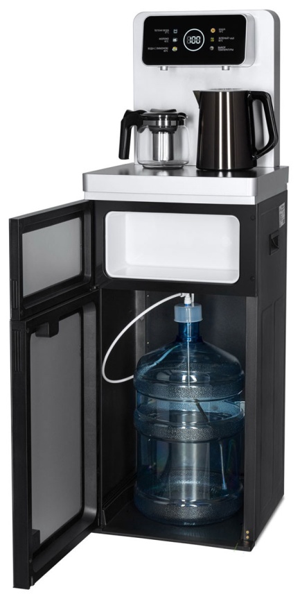 Тиабар Ecotronic TB19-LNR Arctic Grey, с чайным столиком, напольный (ETK12625) фото 5