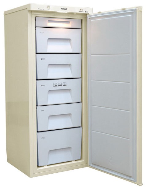 Морозильник Pozis FV-115 A 163 л, бежевый фото 1