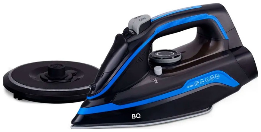 Утюг BQ SIC1002 Черный-Синий фото 1