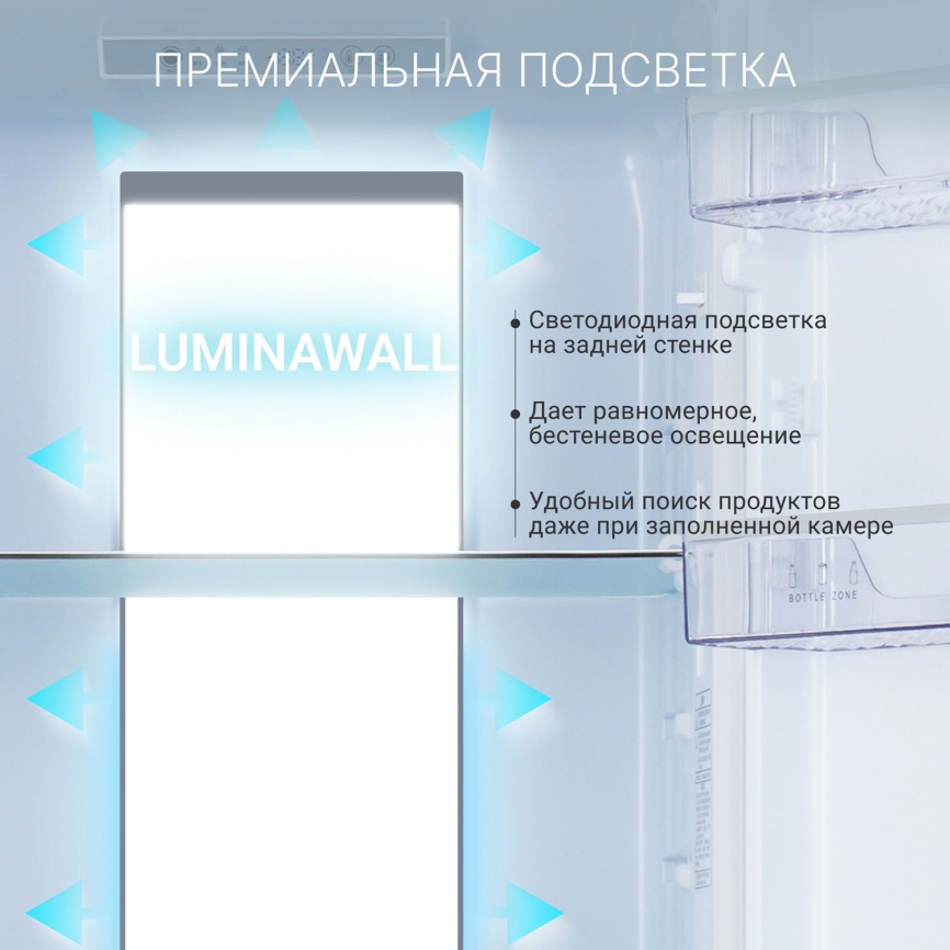 Двухкамерный холодильник Tesler RB-330 MINT GREEN фото 6