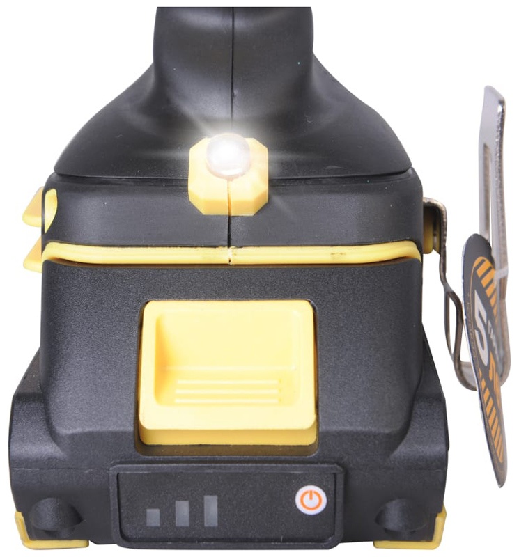 Дрель аккумуляторная Hanskonner HCD1865I 2 акк., 2 Ач, кейс фото 7